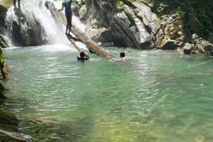Aripo Waterfall Adventure - The downhill trek: short, steep, and worth respecting