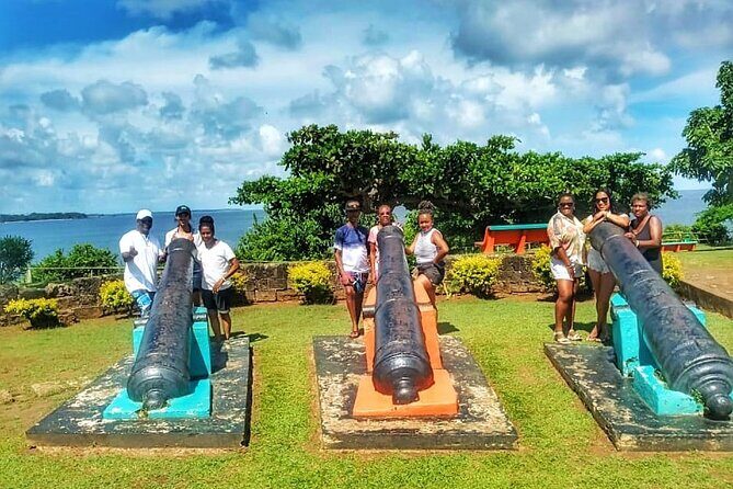 Half Day Group Tour to Tobago Atlantic Coast - Fort King George: prison rooms, a museum, and ocean views
