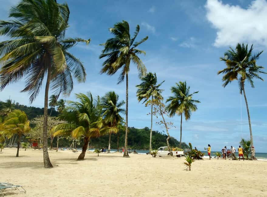 Maracas: Day Trip to Maracas Beach from Port of Spain - Maracas Beach at Maracas Bay: white sand, turquoise water, real relaxation