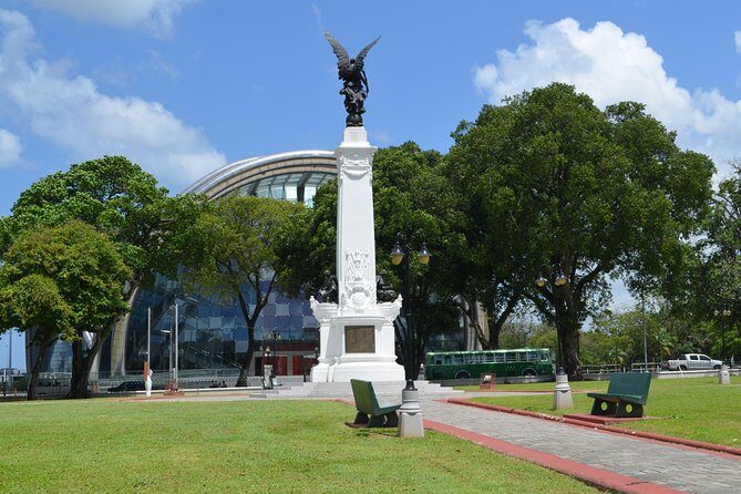 Port of Spain and Fort George Sightseeing Tour - Independence Square: Central Bank, old Parliament, and shopping streets