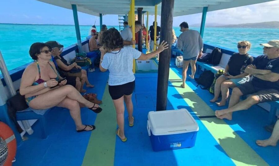 Tobago: Buccoo Reef Marine Park Glass Bottom Boat Tour - Cruising Golden Grove and Buccoo Beach: The Open-Roof Tobago Factor