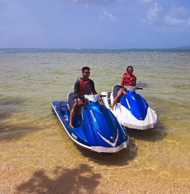 Tobago: Jet Ski Rental for 2 People - Where You Start: Pigeon Point Beach vs Buccoo Beach Setup