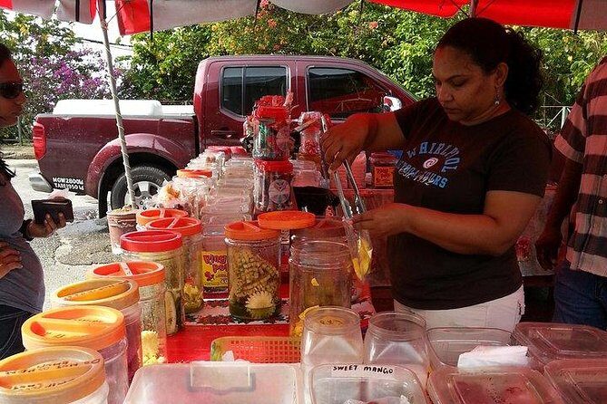 Trinidad Highlights Tour from Port of Spain - Maracas Beach for about an hour: viewpoint, snack hunt, and swim time